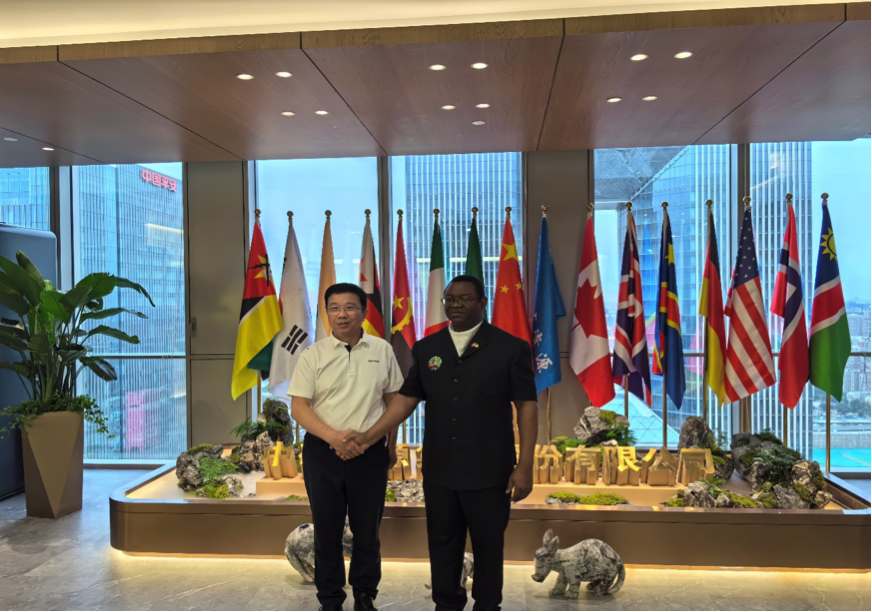 赞比亚驻华大使到访KY开元电竞集团总部